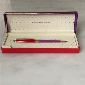 Kate Spade ball point pen - new with tags.